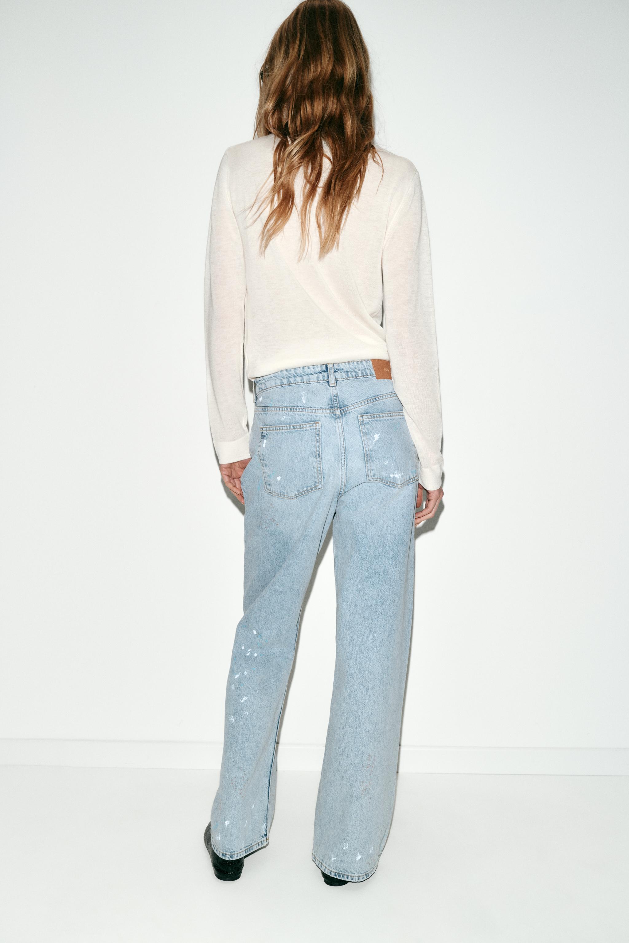 JEAN Z1975 LOOSE TAILLE NORMALE EFFET PEINTURE